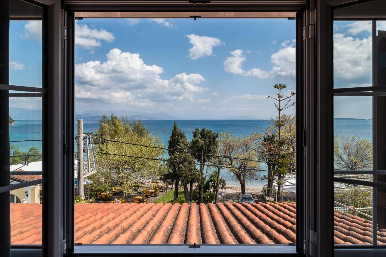 The Seaview Corner Apartments By Konnect, Ipsos Corfu Bagian luar foto