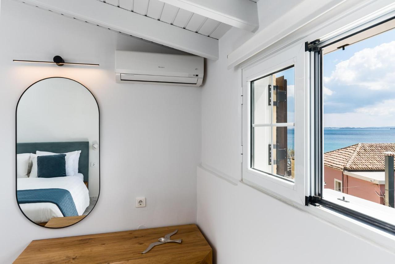 The Seaview Corner Apartments By Konnect, Ipsos Corfu Bagian luar foto